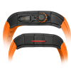 carbon fiber case - Orange Strap